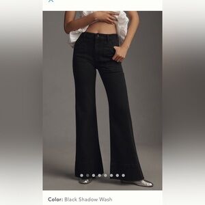 Pilcro The Rylan Relaxed High-Rise Flare Jeans